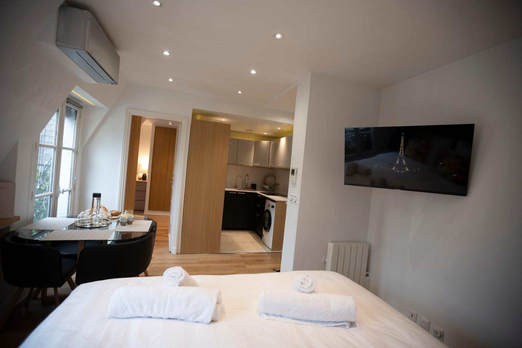 Pompidou 3, Rue Simon Le Franc - 4 Places Appartement Parijs